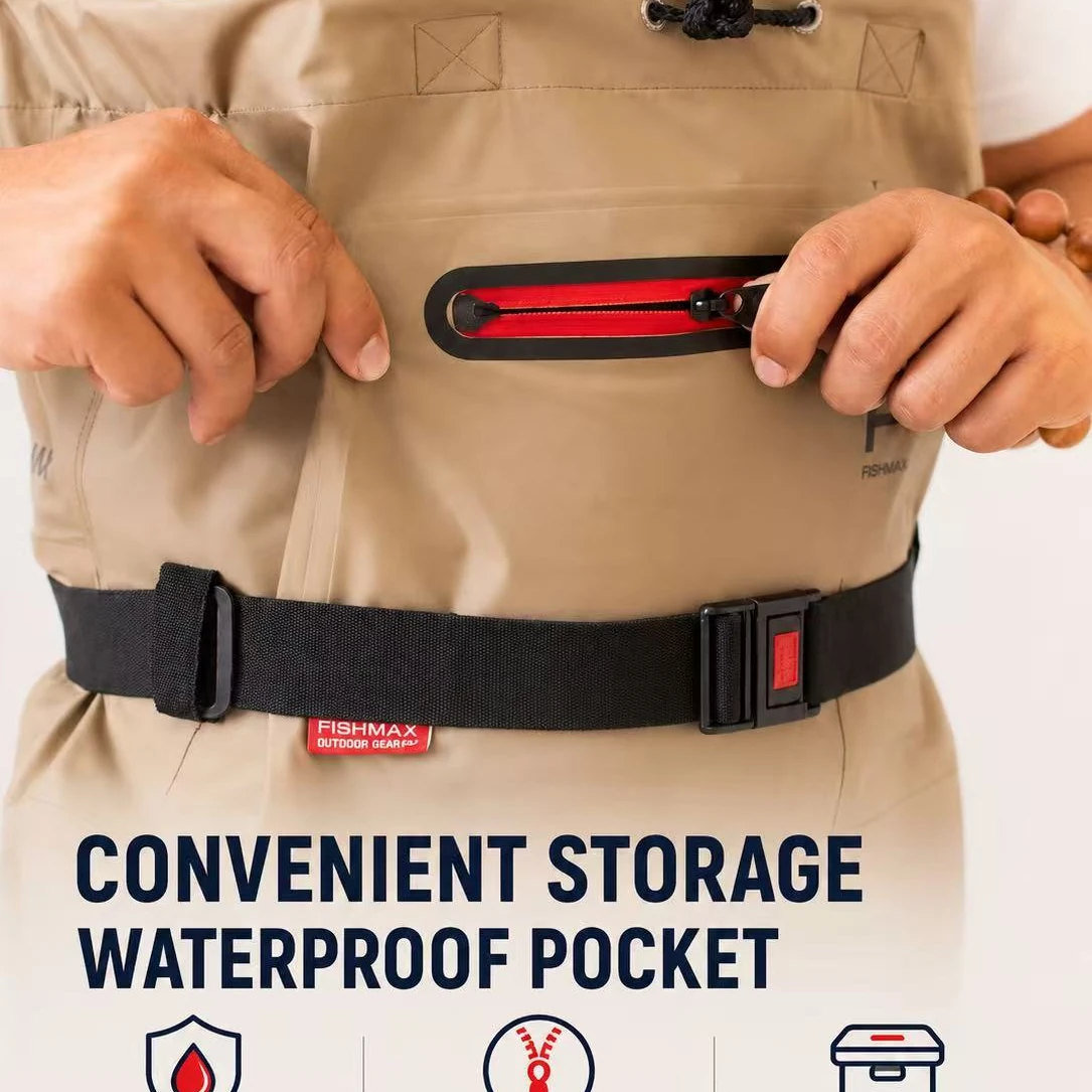 Neoprene Waders Breathable Waterproof Fishing Hunting Waders with Boot Foot - 图片 5