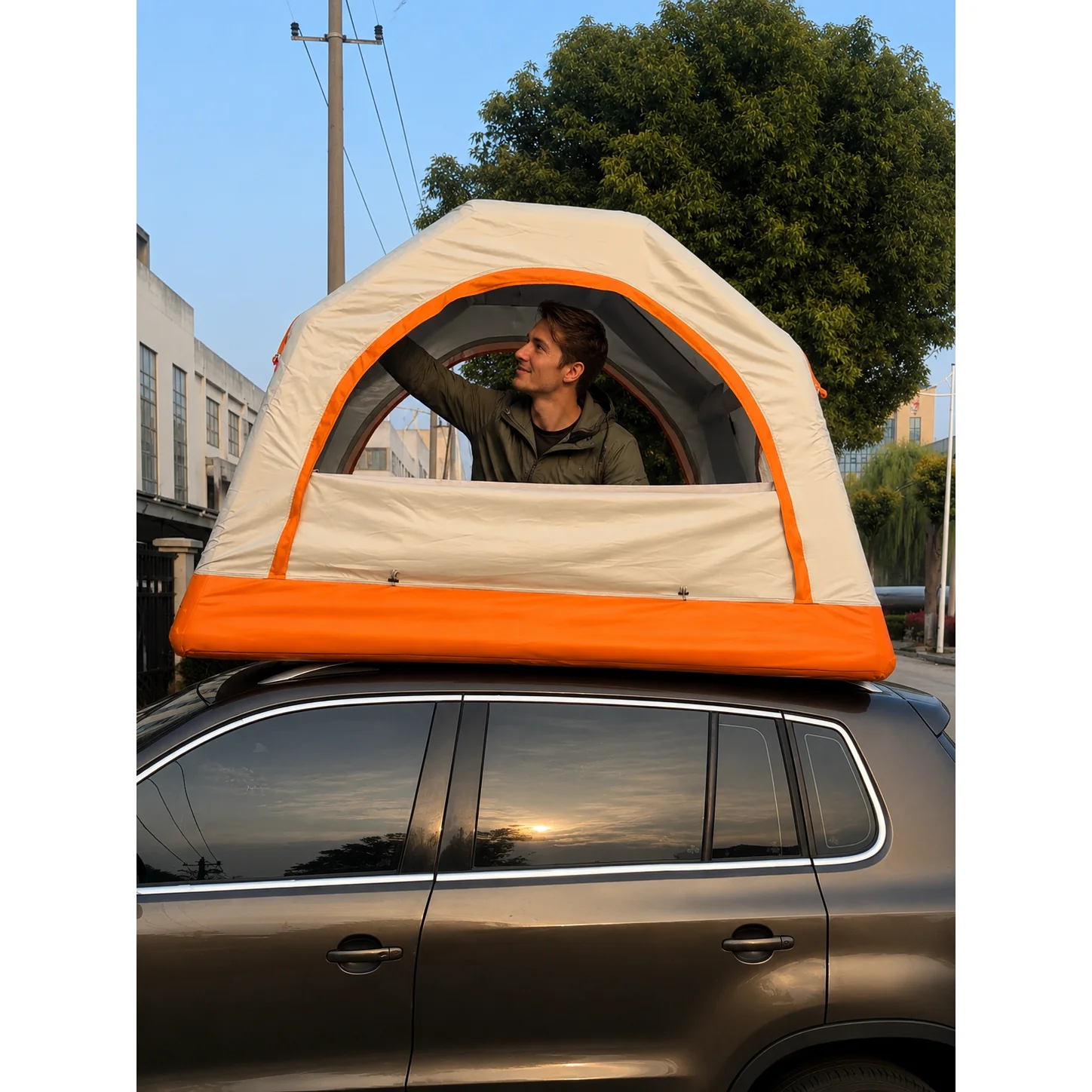 3‑in‑1 Inflatable Tent | Rooftop, Land & Water Camping - 图片 5