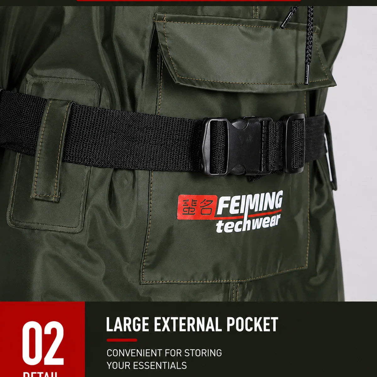 Neoprene Waders Breathable Waterproof Fishing Hunting Waders for Outdoor Activity - 图片 6