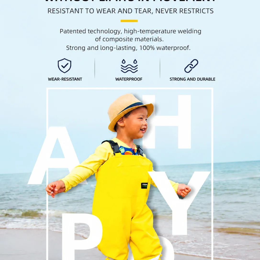 Kids Wetsuit One Piece Quick Dry Water Play Suit for Swimming Beach - 图片 2