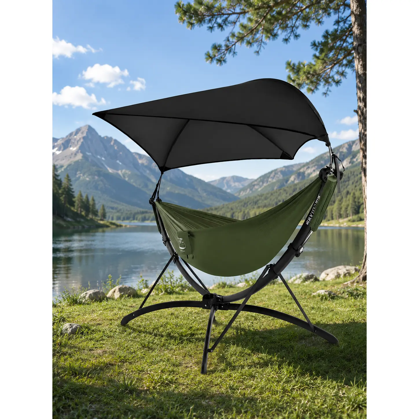 High-Quality Nylon Swing Hammock for Outdoor Camping & Hiking - 图片 7